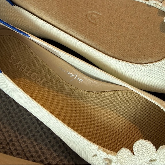 Rothy’s The Petal Point II White - Picture 6 of 12